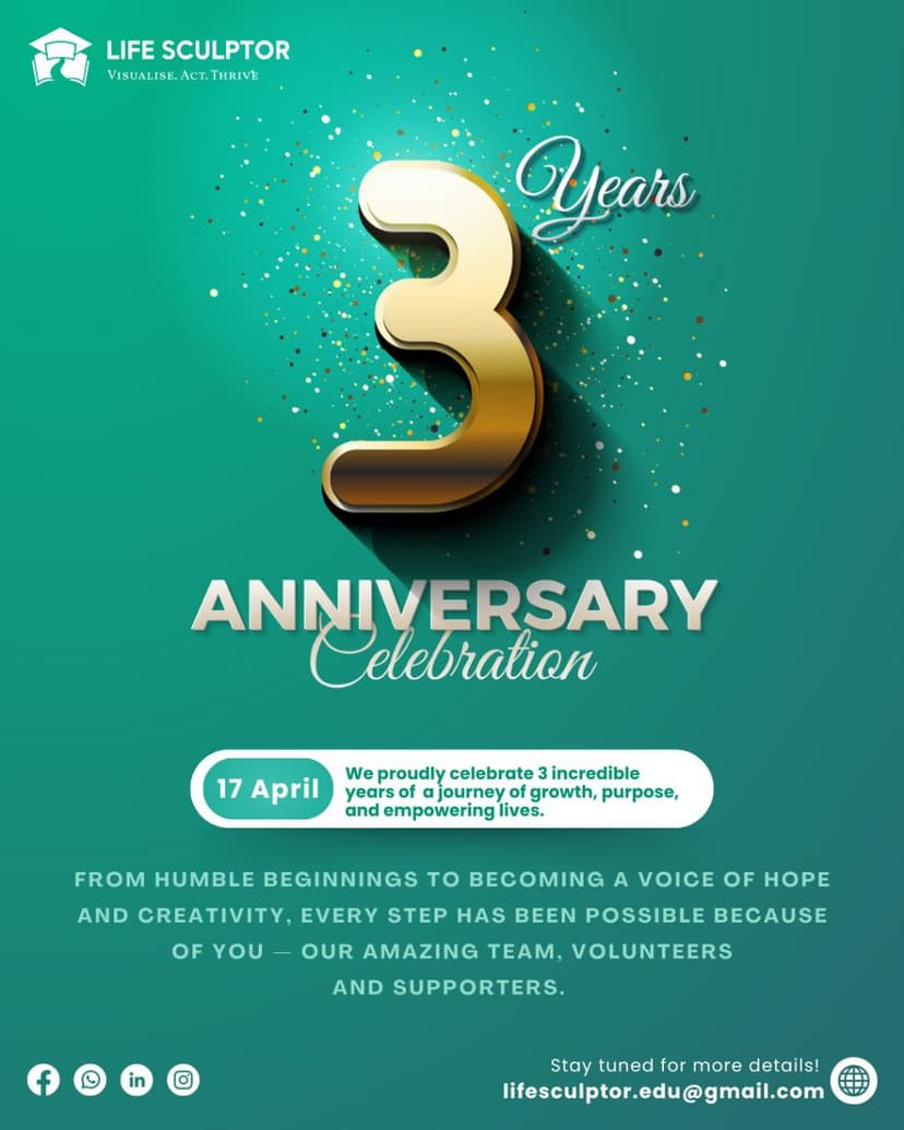 3RD YEAR ANNIVERSARY