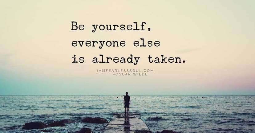 The Power of Being Yourself