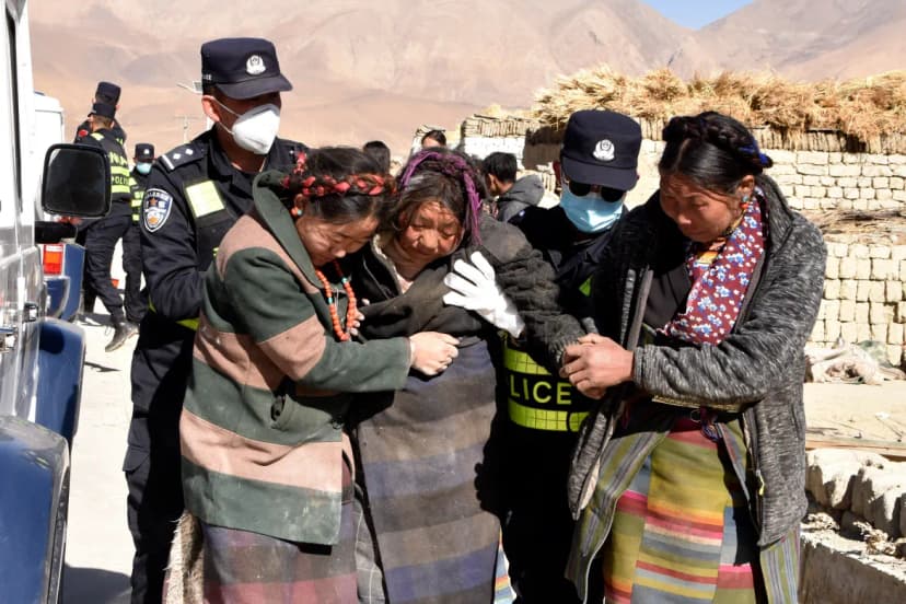 Earthquake: Thailand and parts of China